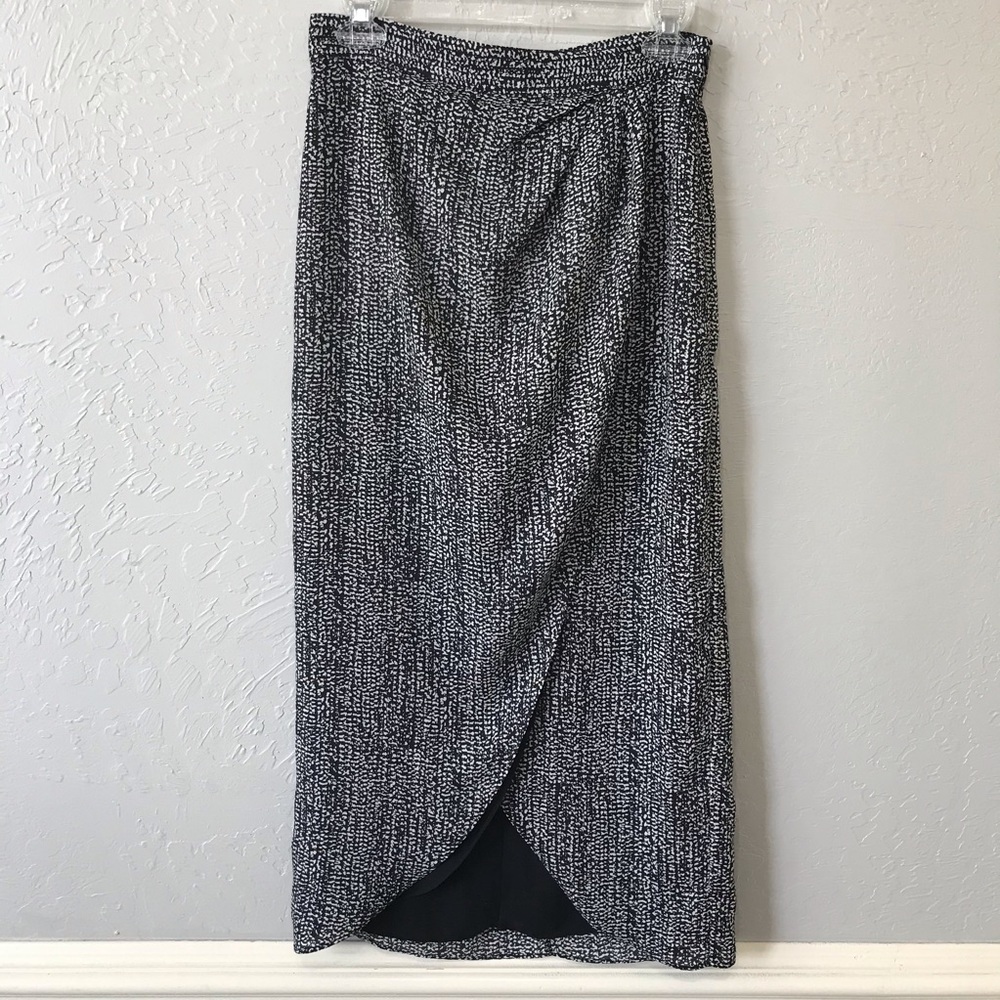 Valette Tulip Wrap Pencil Skirt